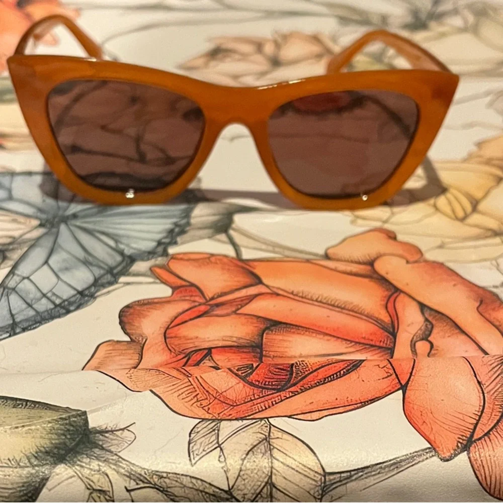 MNG orange clear  Sunglasses for cat eye 57010620